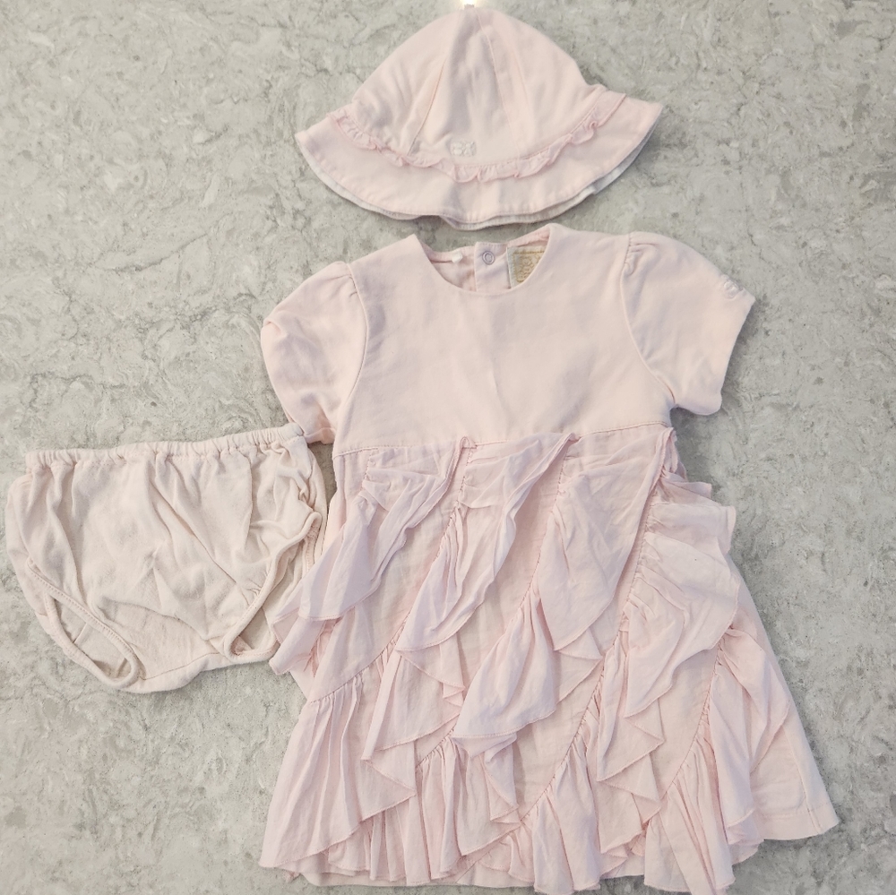 Emile et Rose dress set - 12 months